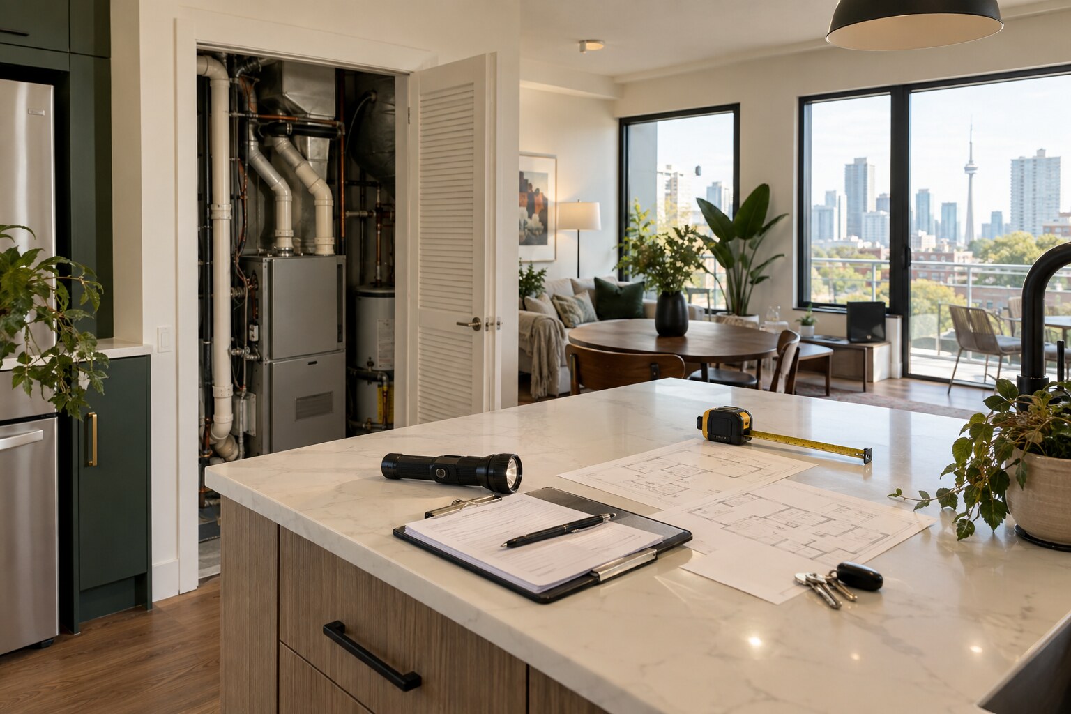 Toronto investment property inspection documents and mechanical systems