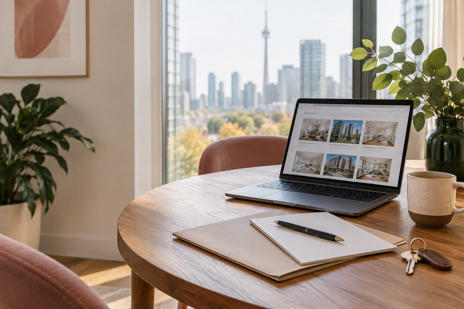 Organized Toronto rental search and application preparation
